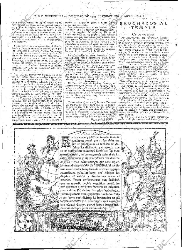 ABC MADRID 24-07-1929 página 6