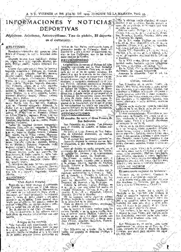 ABC MADRID 26-07-1929 página 33