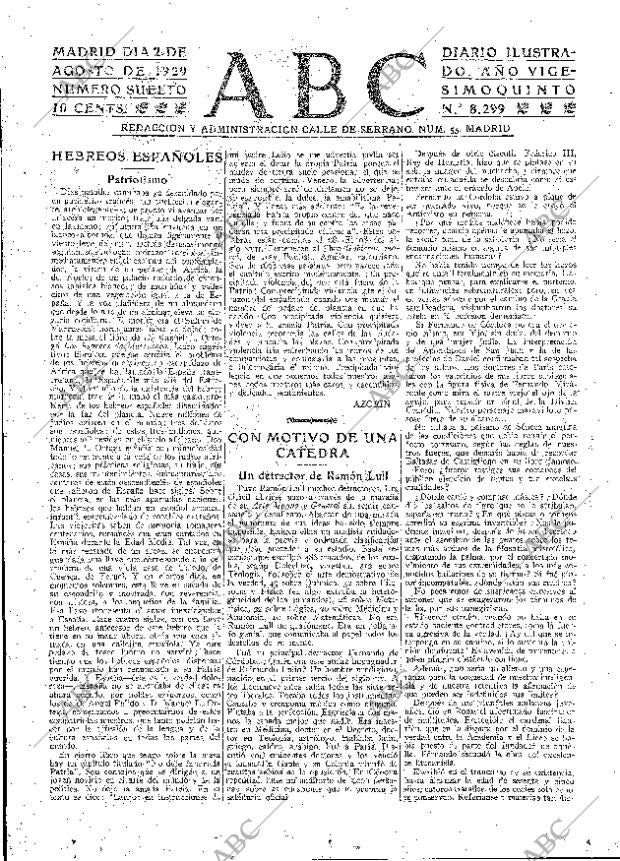 ABC MADRID 02-08-1929 página 3