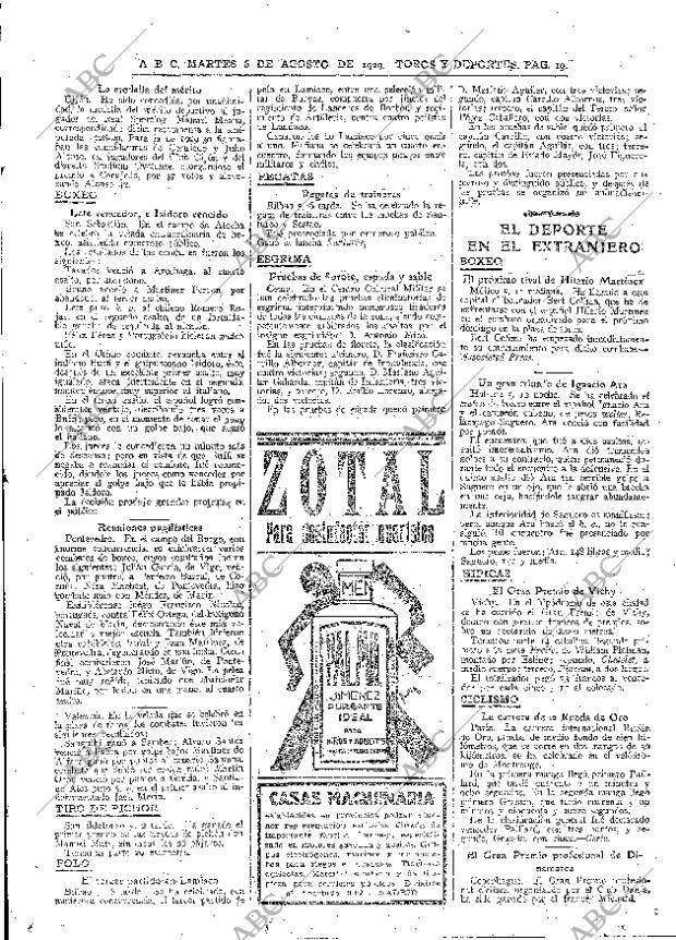 ABC MADRID 06-08-1929 página 19