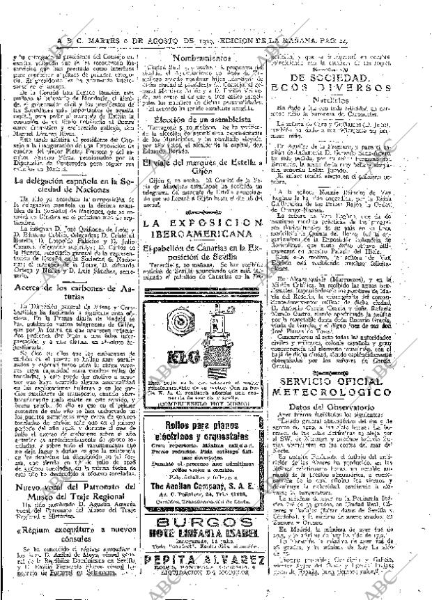 ABC MADRID 06-08-1929 página 24