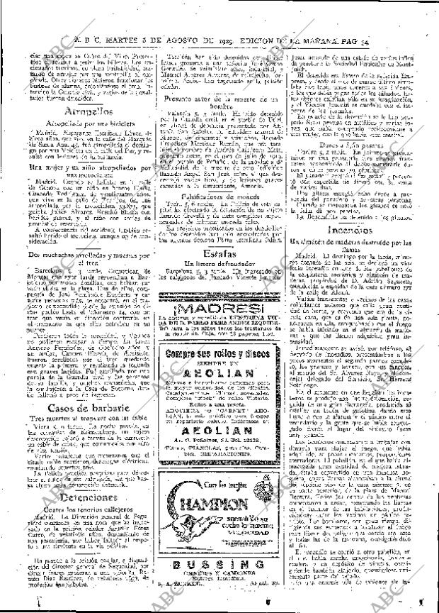 ABC MADRID 06-08-1929 página 34