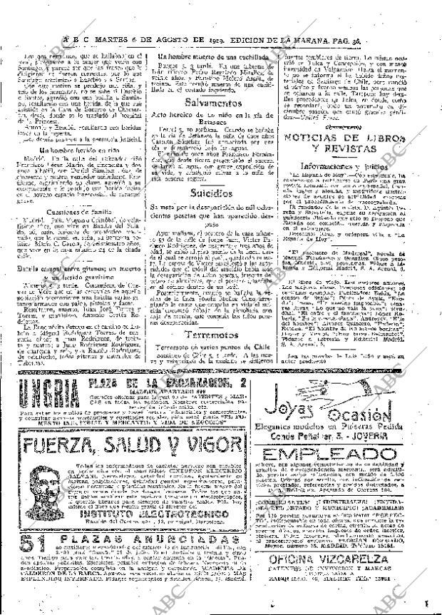 ABC MADRID 06-08-1929 página 36