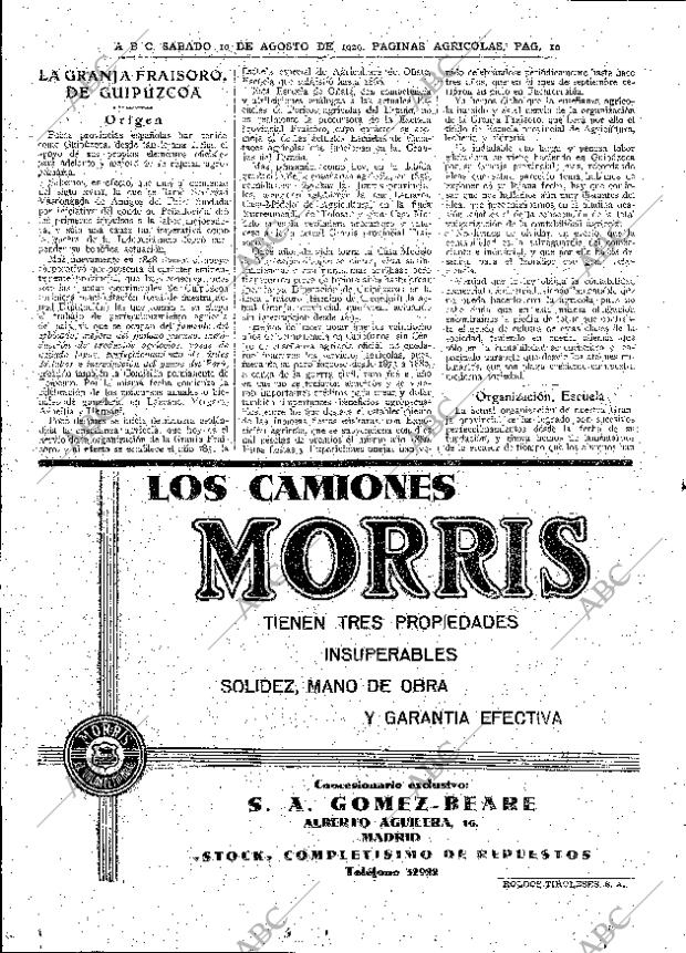 ABC MADRID 10-08-1929 página 10