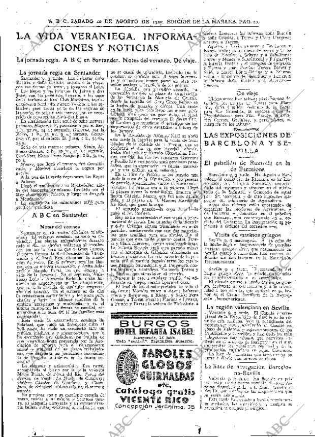 ABC MADRID 10-08-1929 página 20
