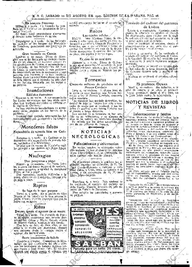 ABC MADRID 10-08-1929 página 28