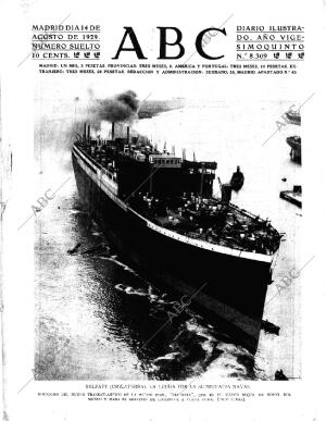 ABC MADRID 14-08-1929 página 1