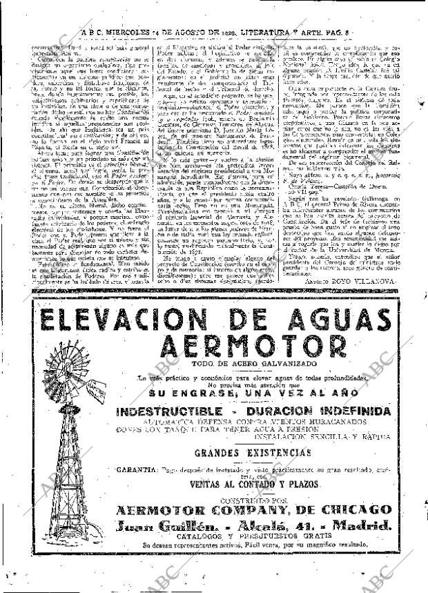 ABC MADRID 14-08-1929 página 6