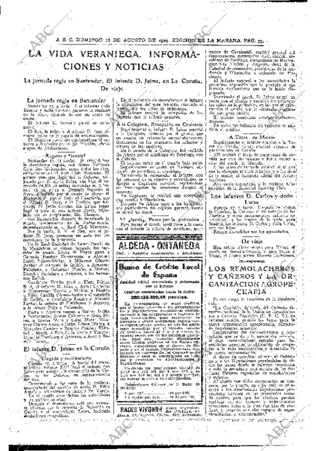 ABC MADRID 18-08-1929 página 33