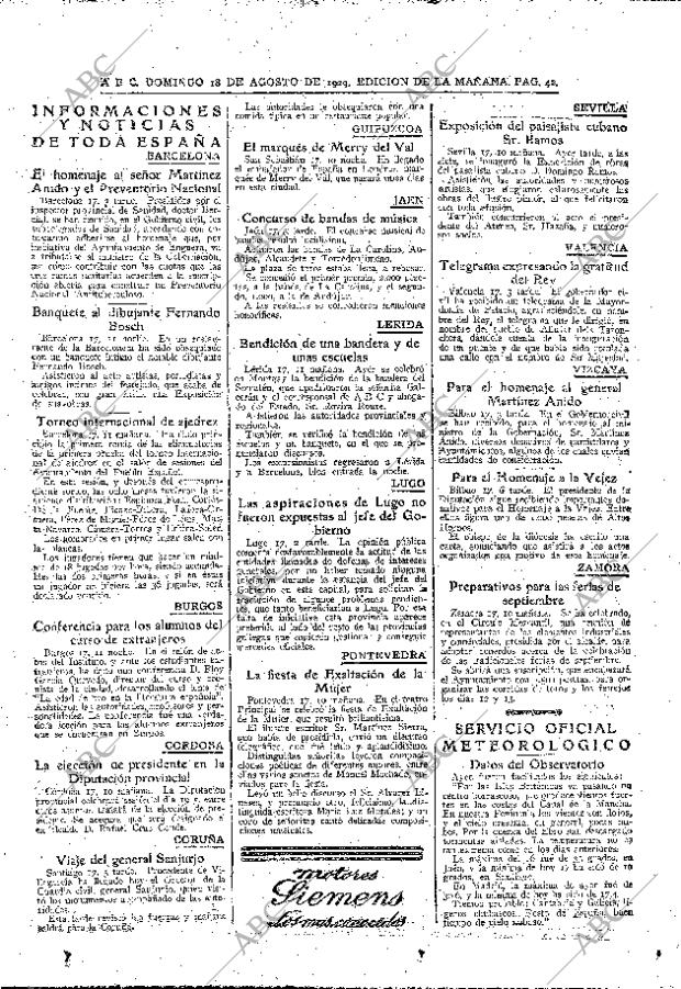 ABC MADRID 18-08-1929 página 42