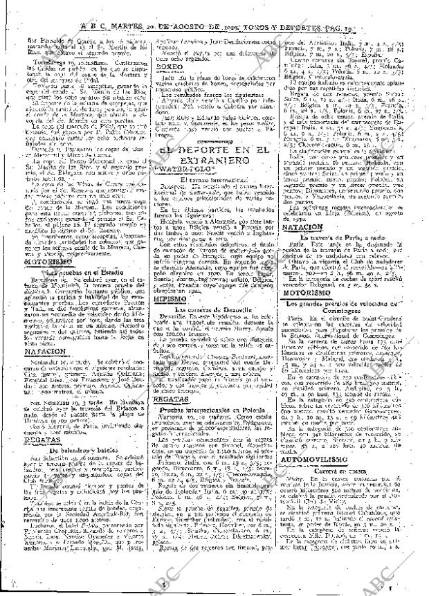 ABC MADRID 20-08-1929 página 19