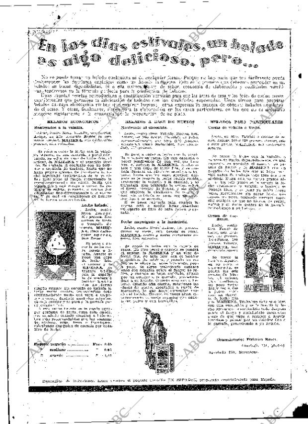 ABC MADRID 20-08-1929 página 2