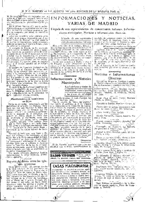 ABC MADRID 20-08-1929 página 27