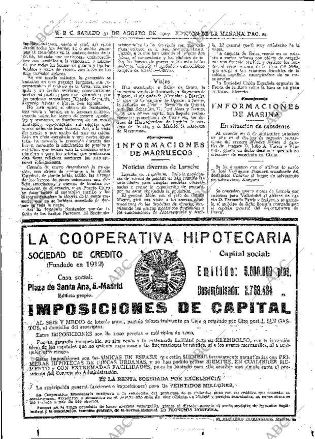 ABC MADRID 31-08-1929 página 22