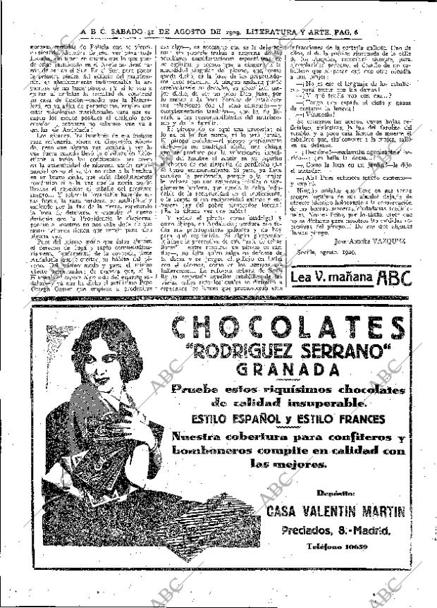 ABC MADRID 31-08-1929 página 6
