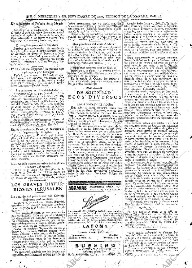 ABC MADRID 04-09-1929 página 16