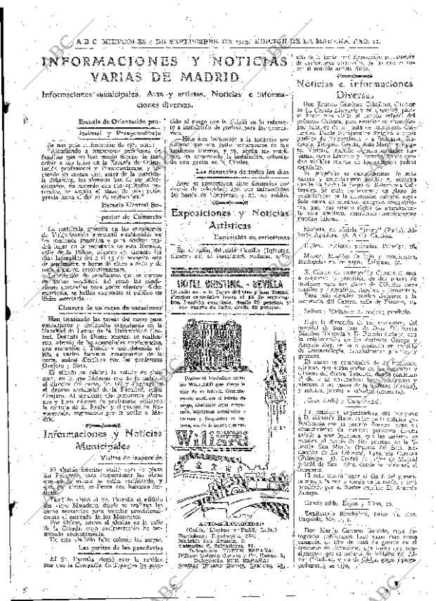 ABC MADRID 04-09-1929 página 21