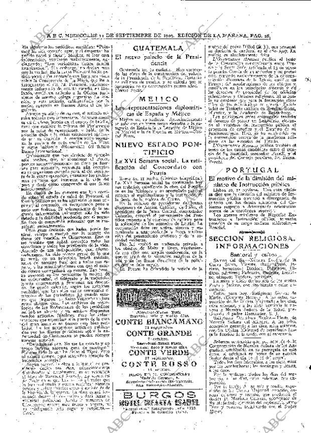 ABC MADRID 11-09-1929 página 26