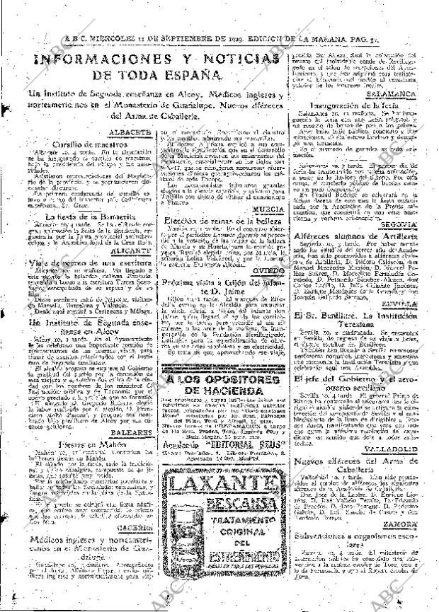 ABC MADRID 11-09-1929 página 31