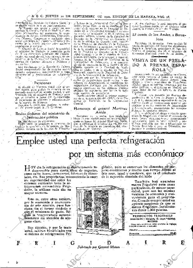 ABC MADRID 12-09-1929 página 16