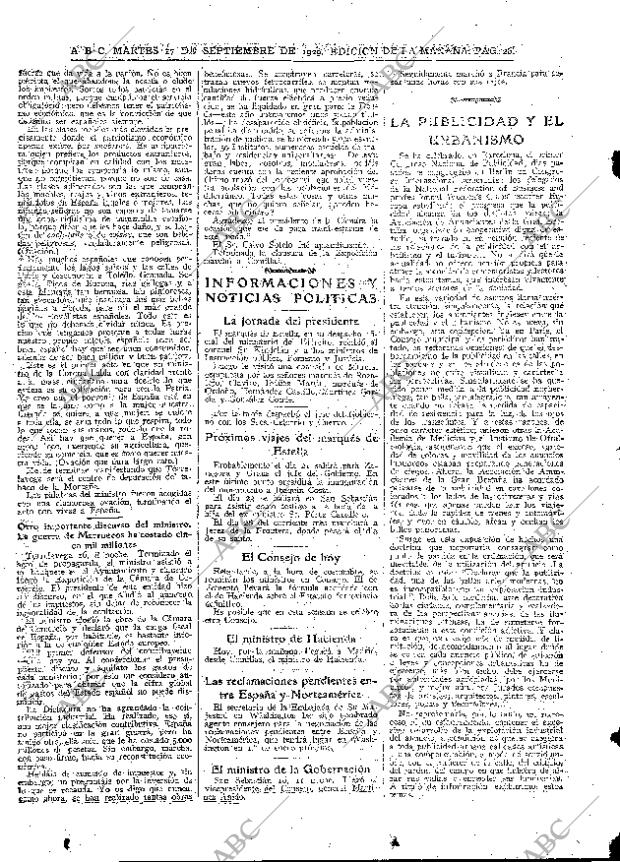 ABC MADRID 17-09-1929 página 26