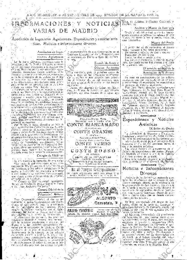 ABC MADRID 18-09-1929 página 25