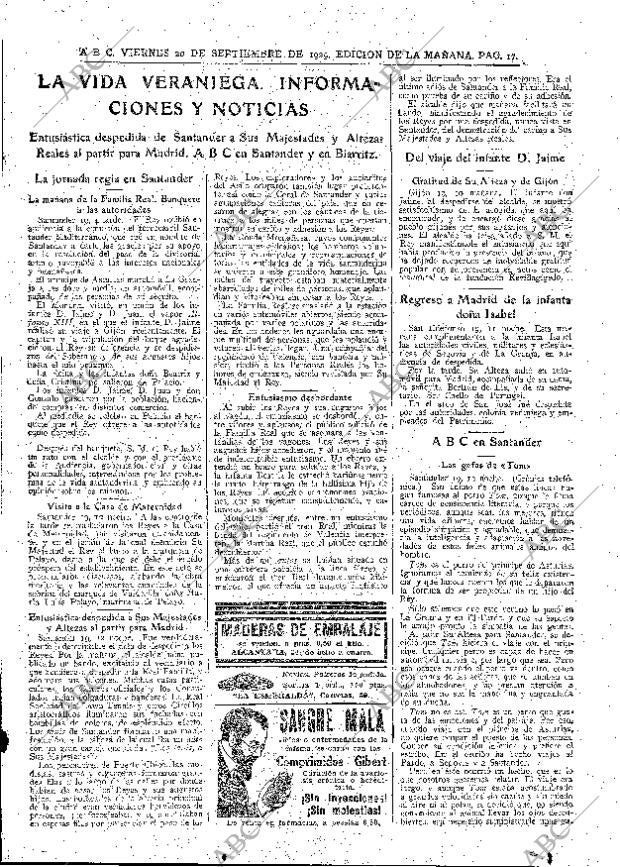 ABC MADRID 20-09-1929 página 17