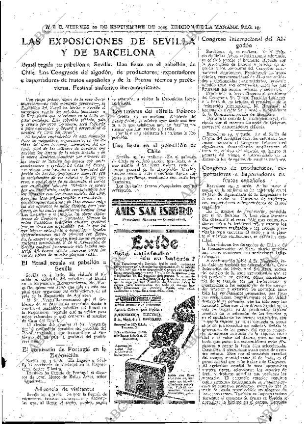 ABC MADRID 20-09-1929 página 19