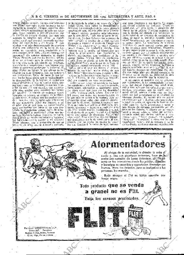ABC MADRID 20-09-1929 página 6