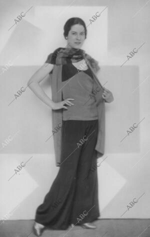 En la Imagen, pijama de 1929