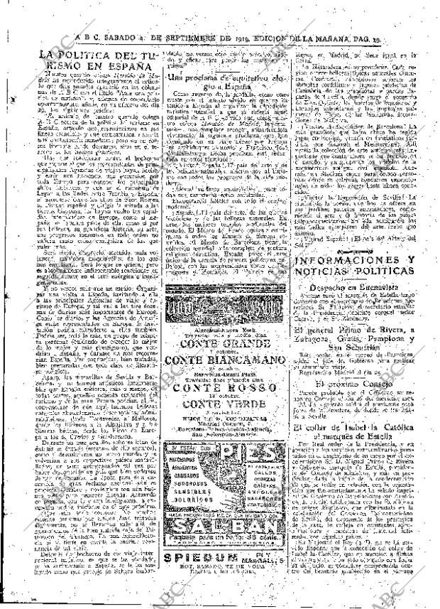 ABC MADRID 21-09-1929 página 19