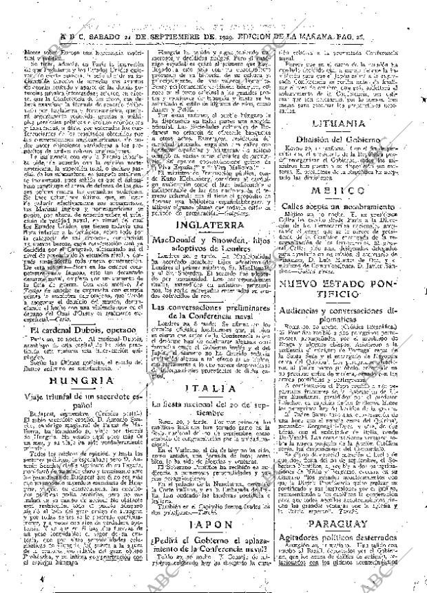 ABC MADRID 21-09-1929 página 26