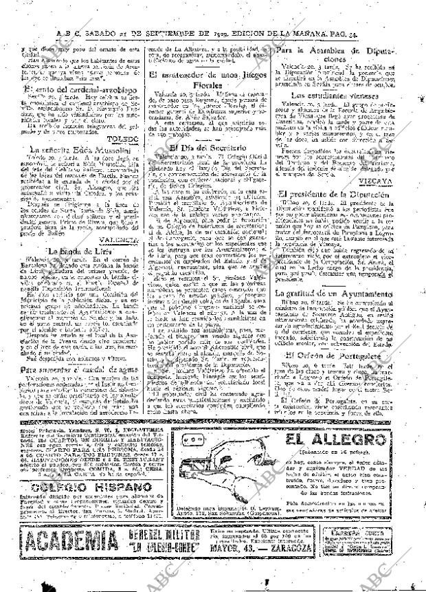 ABC MADRID 21-09-1929 página 34