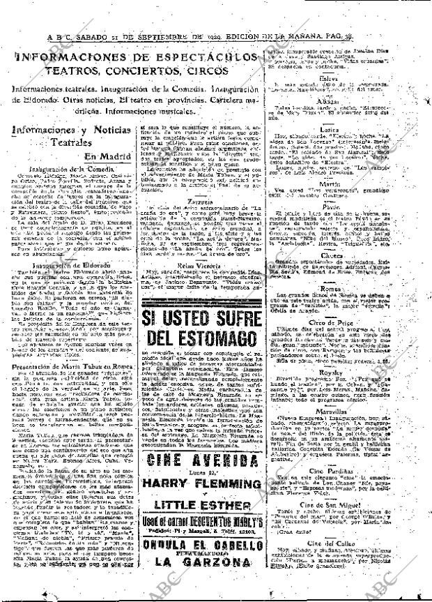ABC MADRID 21-09-1929 página 38