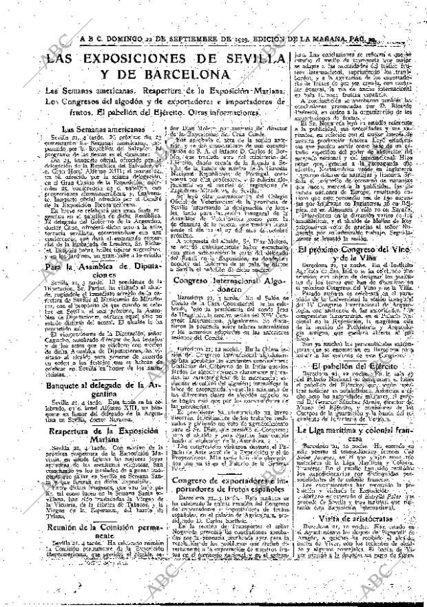 ABC MADRID 22-09-1929 página 29