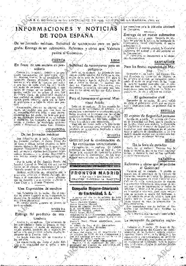ABC MADRID 22-09-1929 página 43