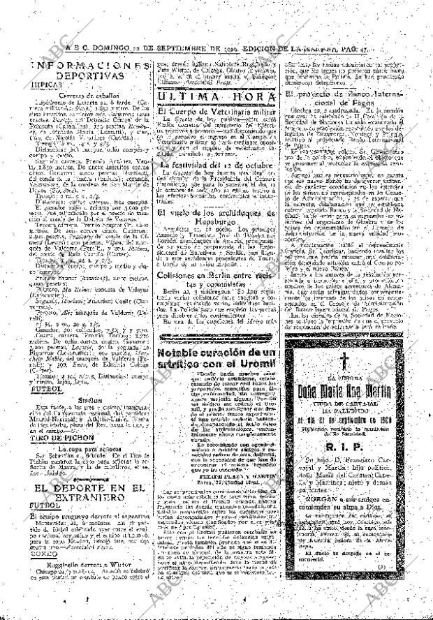 ABC MADRID 22-09-1929 página 47