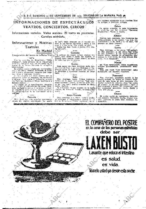 ABC MADRID 22-09-1929 página 48