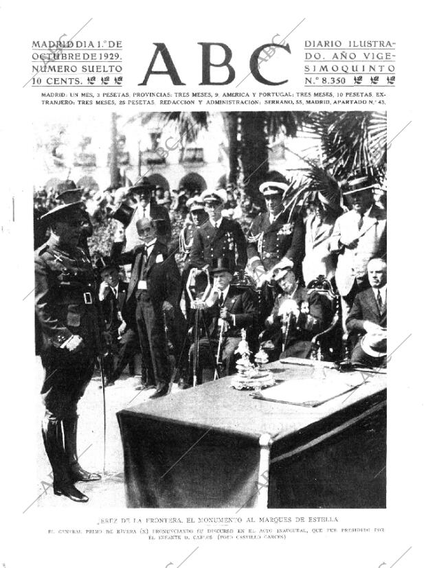 ABC MADRID 01-10-1929 página 1