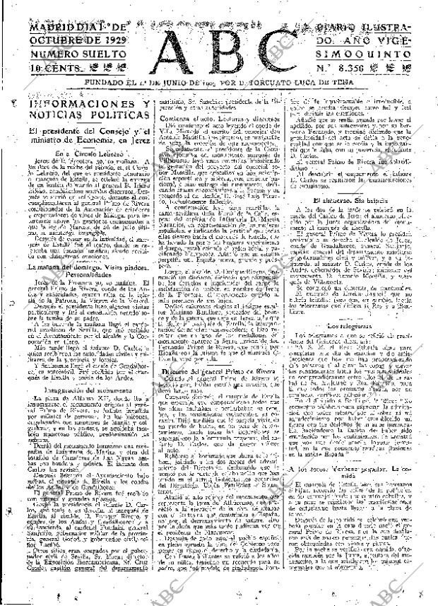 ABC MADRID 01-10-1929 página 21