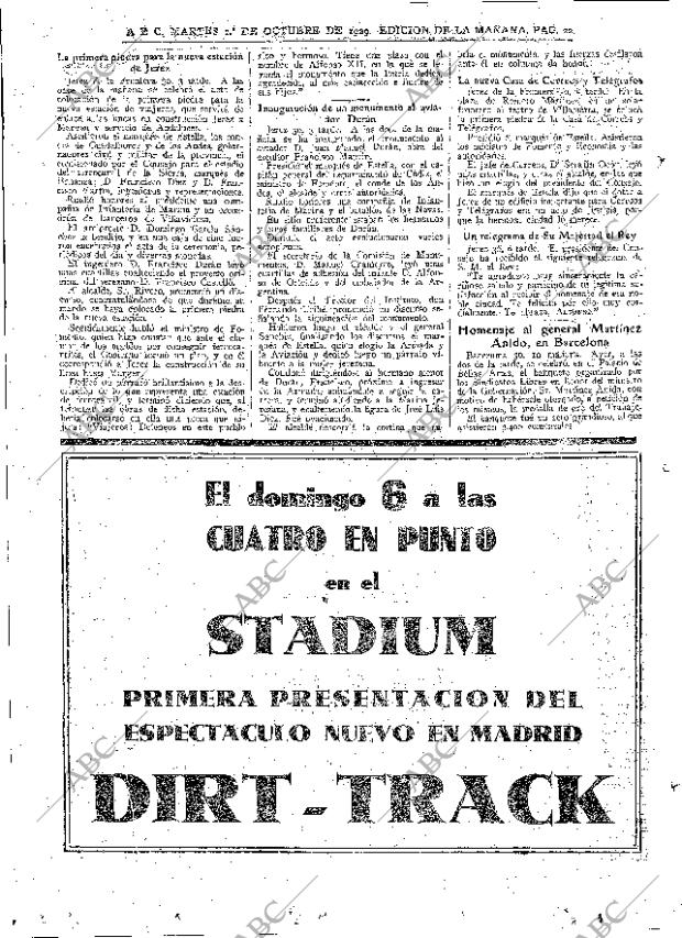 ABC MADRID 01-10-1929 página 22