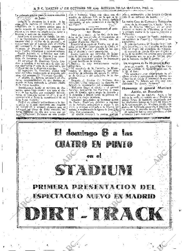 ABC MADRID 01-10-1929 página 22