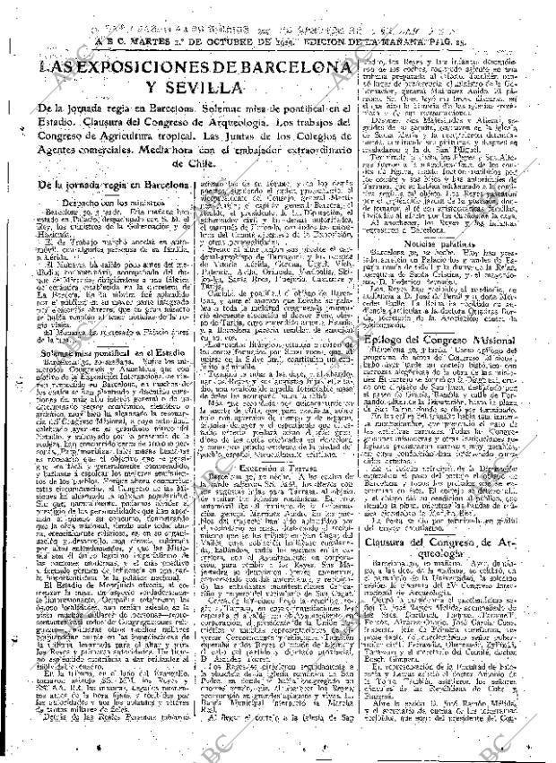 ABC MADRID 01-10-1929 página 25