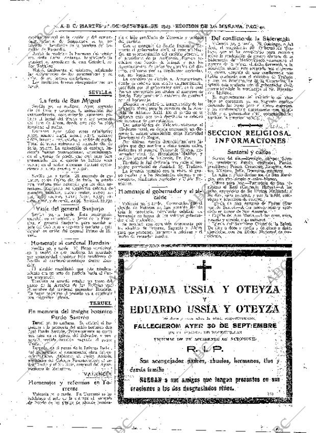 ABC MADRID 01-10-1929 página 40