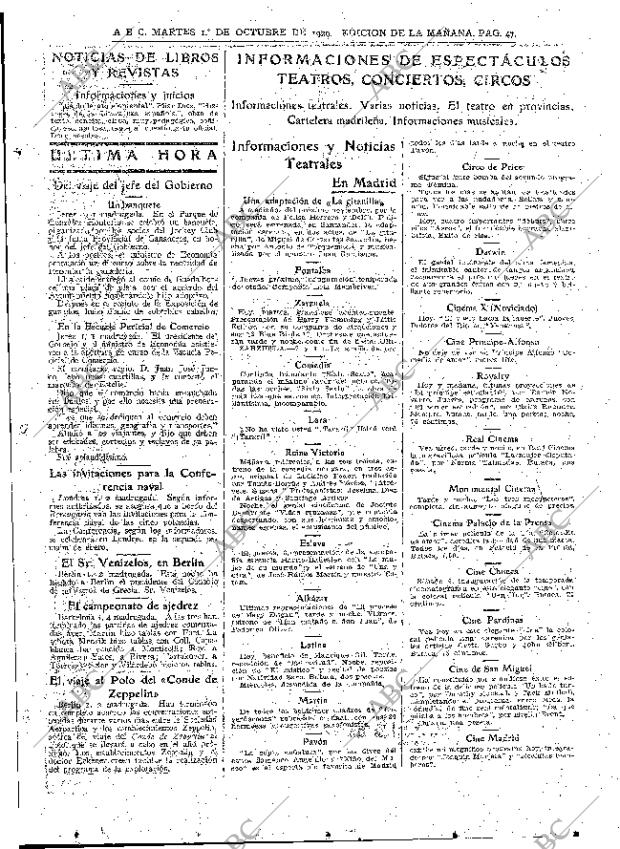 ABC MADRID 01-10-1929 página 47