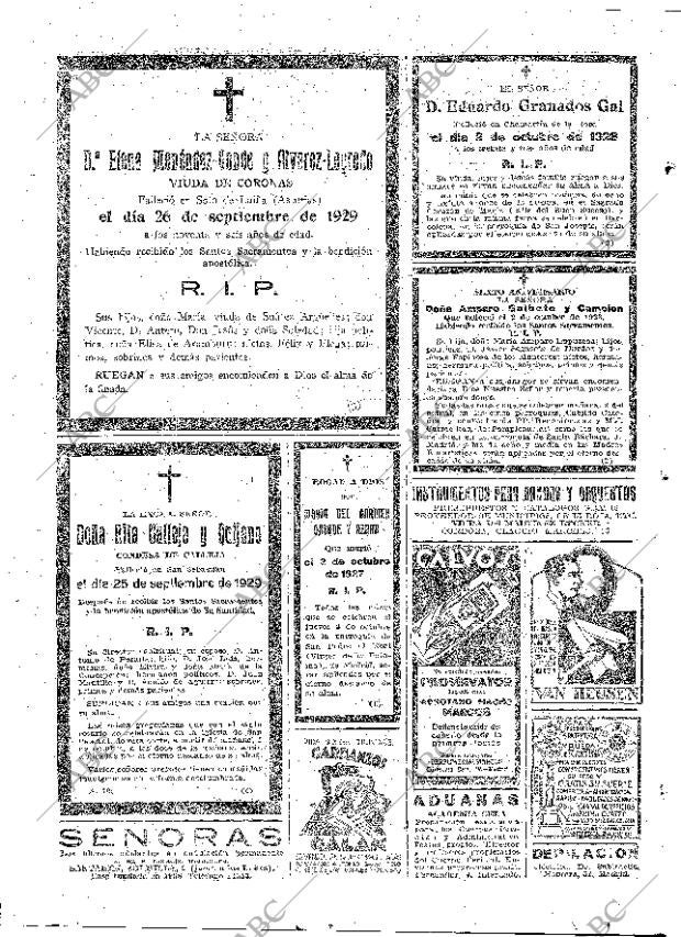 ABC MADRID 01-10-1929 página 54