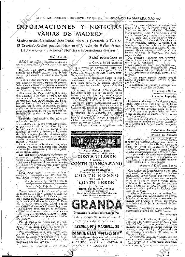 ABC MADRID 02-10-1929 página 23