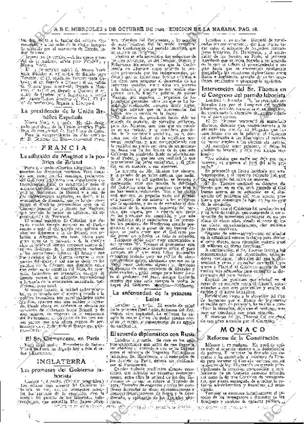 ABC MADRID 02-10-1929 página 28