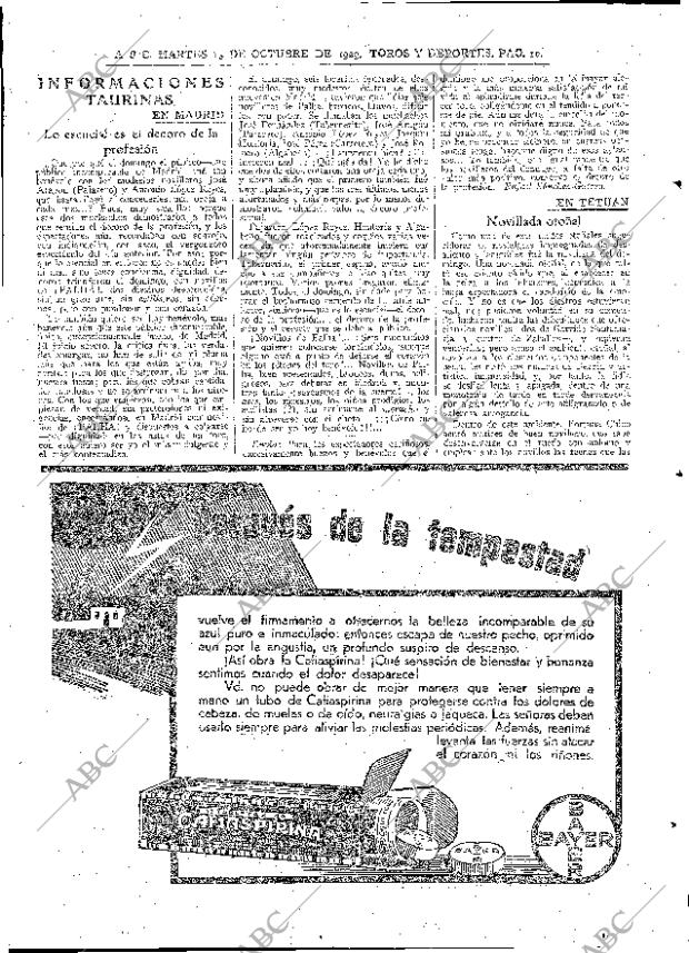 ABC MADRID 15-10-1929 página 10