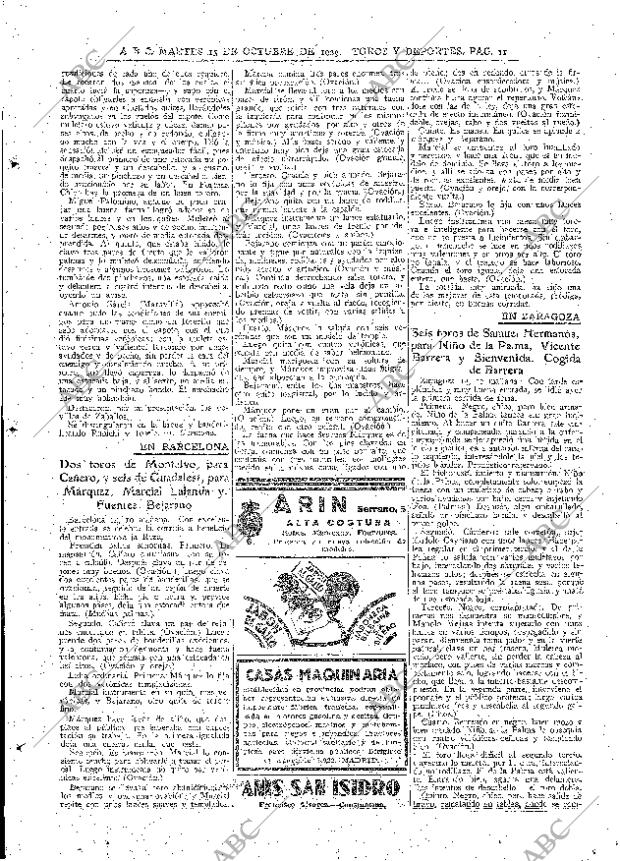 ABC MADRID 15-10-1929 página 11